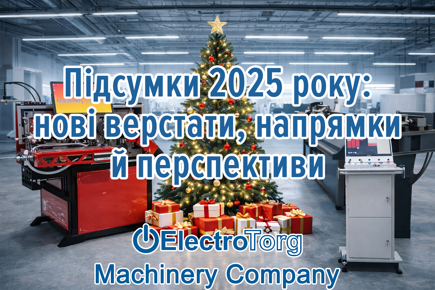 Підсумки 2025 року - нові верстати, напрямки й перспективи